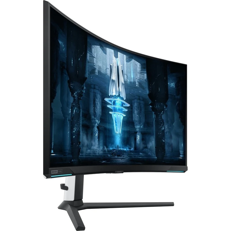 Samsung Odyssey Neo G8 S32BG852NN Moniteur LCD de jeu Quantum Mini LED à écran incurvé 32K UHD 4" - 16:9 - Blanc, Noir LS32BG852NNXGO