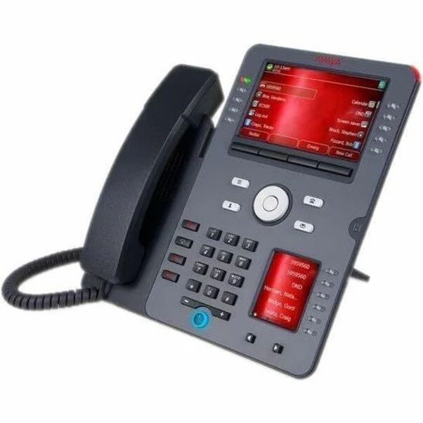 Téléphone IP Avaya J189 - Filaire - Avec ou sans fil - Bluetooth - Montage mural - Gris - REMIS À NEUF