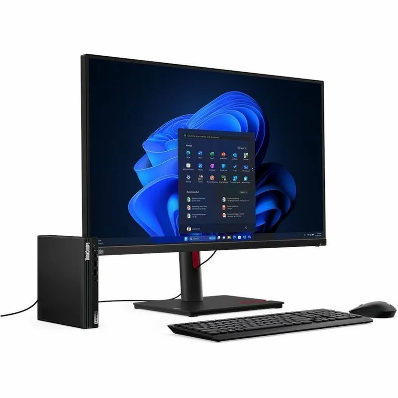 Ordinateur de bureau Lenovo ThinkCentre M75q Gen 5 12RQ000KCA - AMD Ryzen 5 PRO 8500GE - 16 Go - SSD 512 Go - Minuscule - Noir 12RQ000KCA