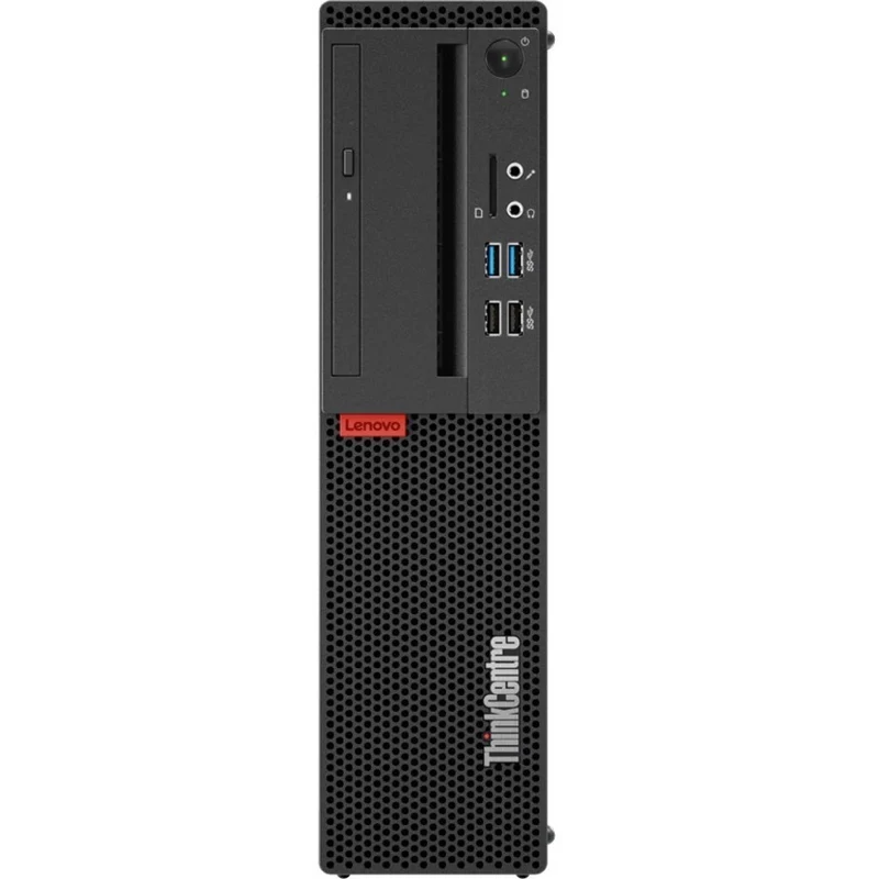 Ordinateur de bureau Lenovo ThinkCentre M75s Gen 2 11R80051CA - AMD Ryzen 5 PRO 5650G - 16 Go - SSD 256 Go - Petit format - Noir 11R80051CA