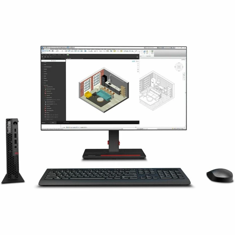 Station de travail Lenovo ThinkStation P3 30H0006TCA - 1 x Intel Core i9 14e génération i9-14900 - Technologie vPro - 32 Go - SSD 1 To - Tiny - Noir 30H0006TCA