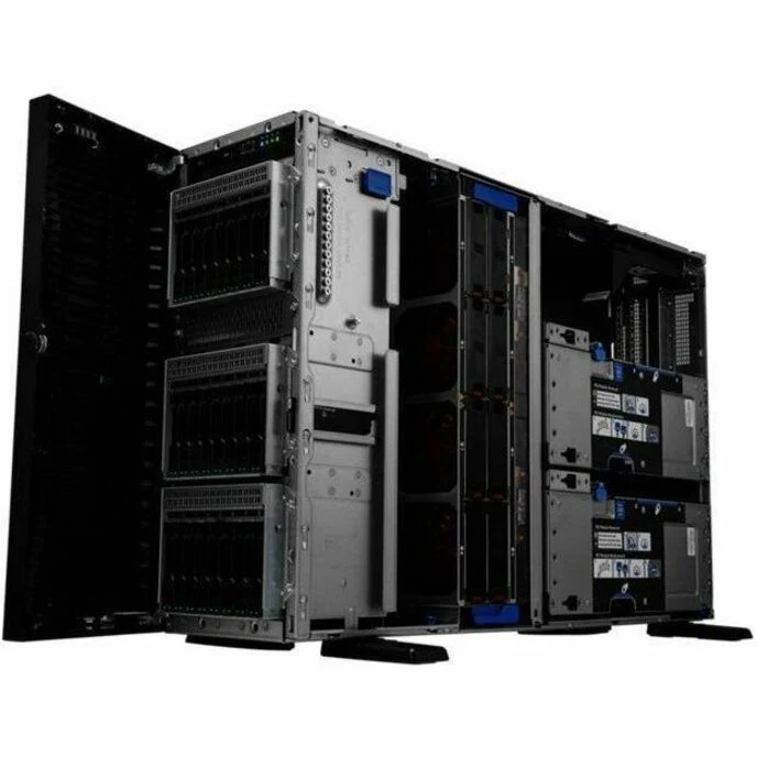Serveur tour HPE ProLiant ML350 G11 4U - 1 x Intel Xeon Silver 4410Y 2 GHz - 32 Go de RAM - Serial Attached SCSI (SAS), contrôleur Serial ATA P53564-001