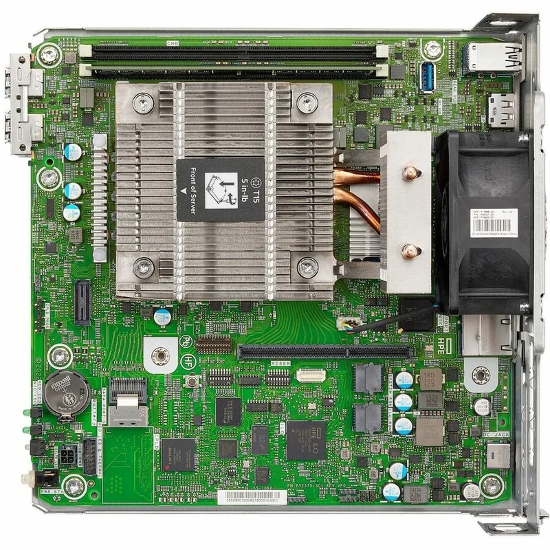 Serveur HPE ProLiant MicroServer Gen10 Plus v2 Ultra Micro Tower - 1 x Intel Xeon E-2314 2.80 GHz - 16 Go de RAM - Disque dur 1 To - (1 x 1 To) Configuration du disque dur - Contrôleur Serial ATA/600 P69103-005