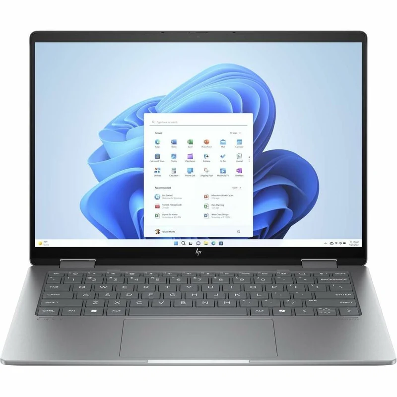 Ordinateur portable convertible 360 en 14 HP ENVY x2 1" à écran tactile - WUXGA - Intel Core Ultra 5 125U - 16 Go - SSD 512 Go - Argent météore 9W3D8UA#ABL