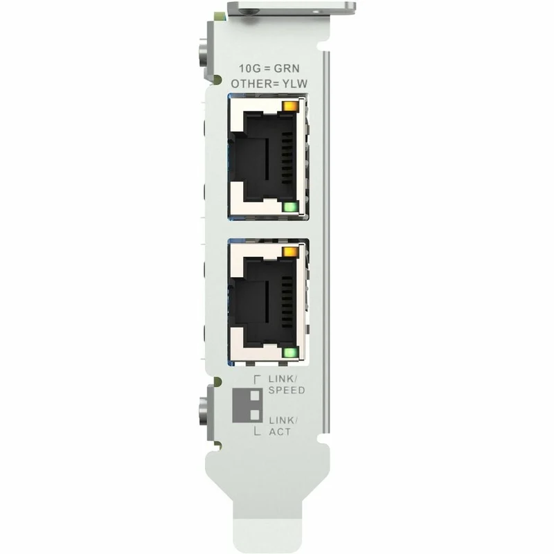 Carte d'extension réseau QNAP QXG-10G2T à deux ports et 5 vitesses 10 GbE (RJ45) QXG-10G2T