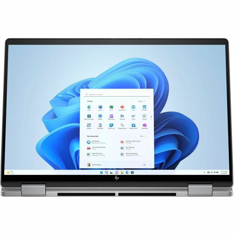Ordinateur portable convertible 360 en 14 à écran tactile HP ENVY x0000 14-fc0000 14-fc2ca 1 pouces - 2.8K - Intel Core Ultra 7 155U - 16 Go - SSD 1 To - Argent météore 9W3D7UA#ABL