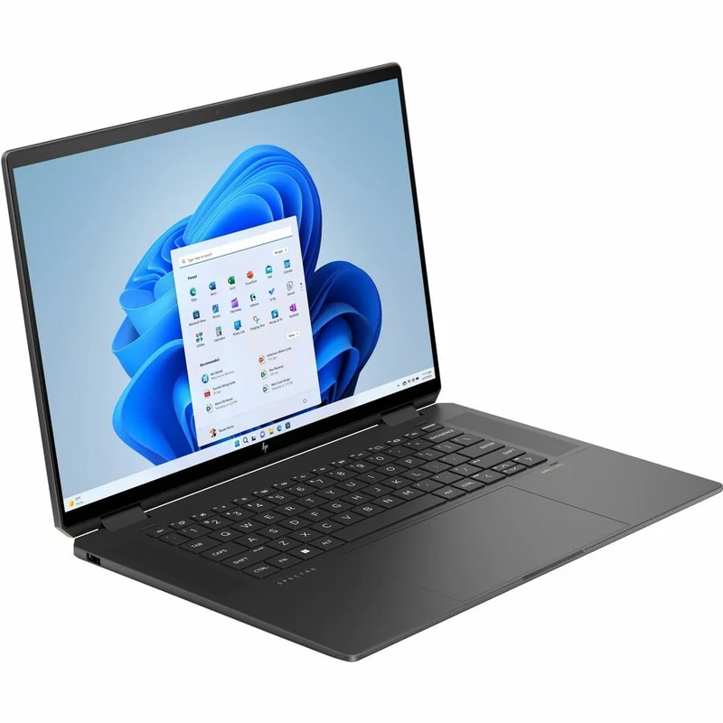 Ordinateur portable convertible 360 en 16 à écran tactile 0000" HP Spectre x16 0010-aa16 2-aa1ca - 2.8K - Intel Core Ultra 7 155H - Plateforme Intel Evo - 32 Go - SSD 2 To - Aluminium noir Nightfall 963A0UA#ABL