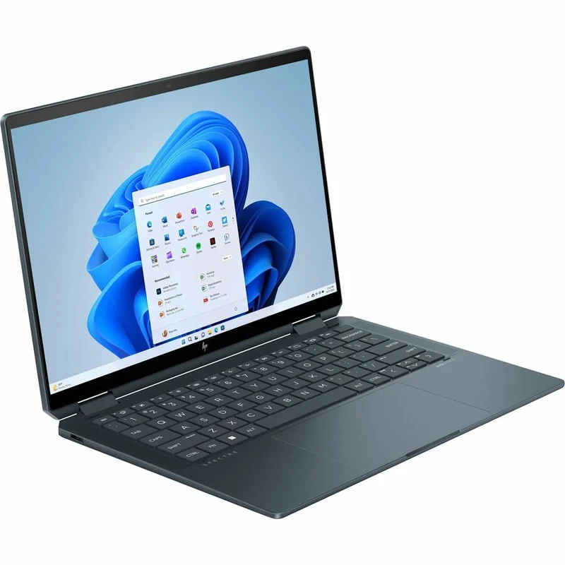 Ordinateur portable convertible 360 en 14 à écran tactile HP Spectre x0000 14-eu0000 14-eu2ca 1" - 2.8K - Intel Core Ultra 7 155H - Plateforme Intel Evo - 32 Go - SSD 2 To - Aluminium bleu ardoise 978W5UA#ABL