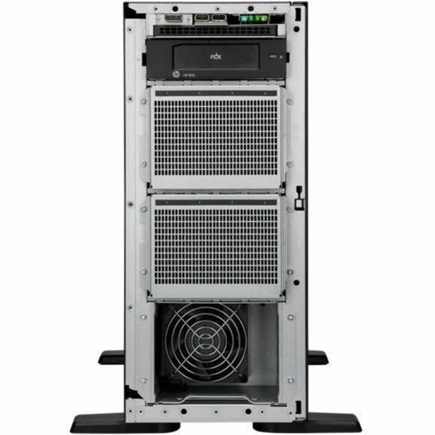 Serveur tour HPE ProLiant ML110 G11 4.5U - 1 x Intel Xeon Silver 4410Y 2 GHz - 32 Go de RAM - 960 Go de SSD - (2 x 480 Go) Configuration SSD - Contrôleur Serial ATA, Serial Attached SCSI (SAS) P69303-005