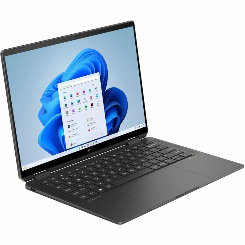 Ordinateur portable convertible 360 en 14 à écran tactile HP Spectre x0000 14-eu0040 14-eu2ca 1" - 2.8K - Intel Core Ultra 7 155H - Plateforme Intel Evo - 16 Go - SSD 1 To - Aluminium noir Nightfall 9B0L3UA#ABL