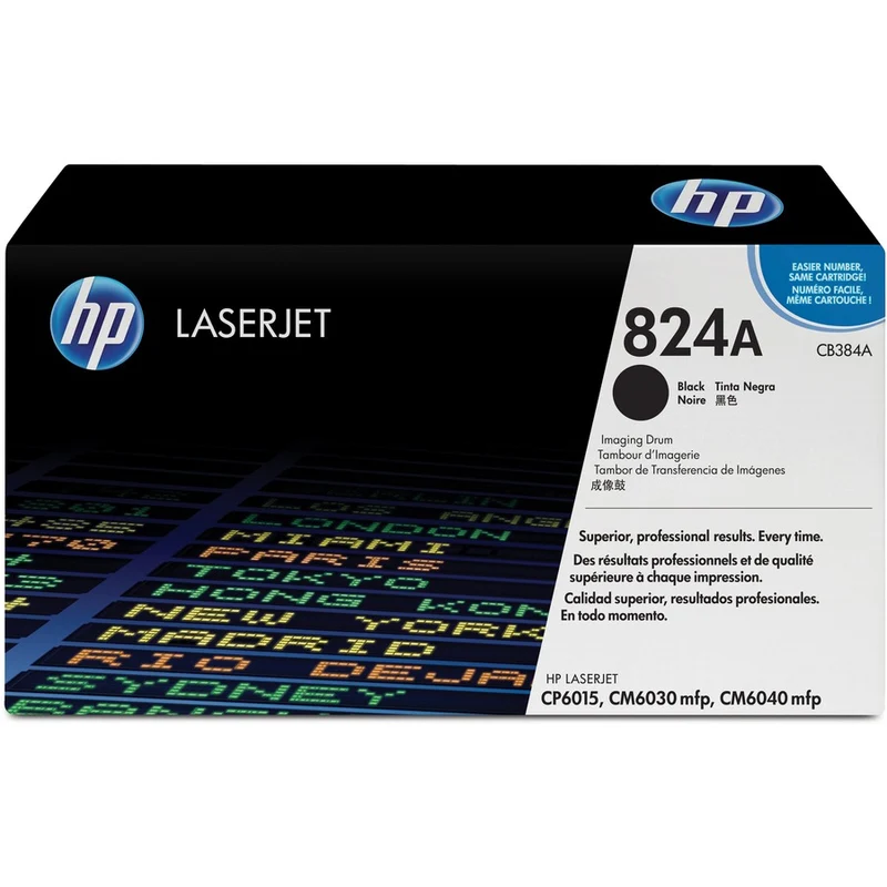 Tambour d'image LaserJet d'origine noir HP 824A (CB384A) - Pack unique CB384A