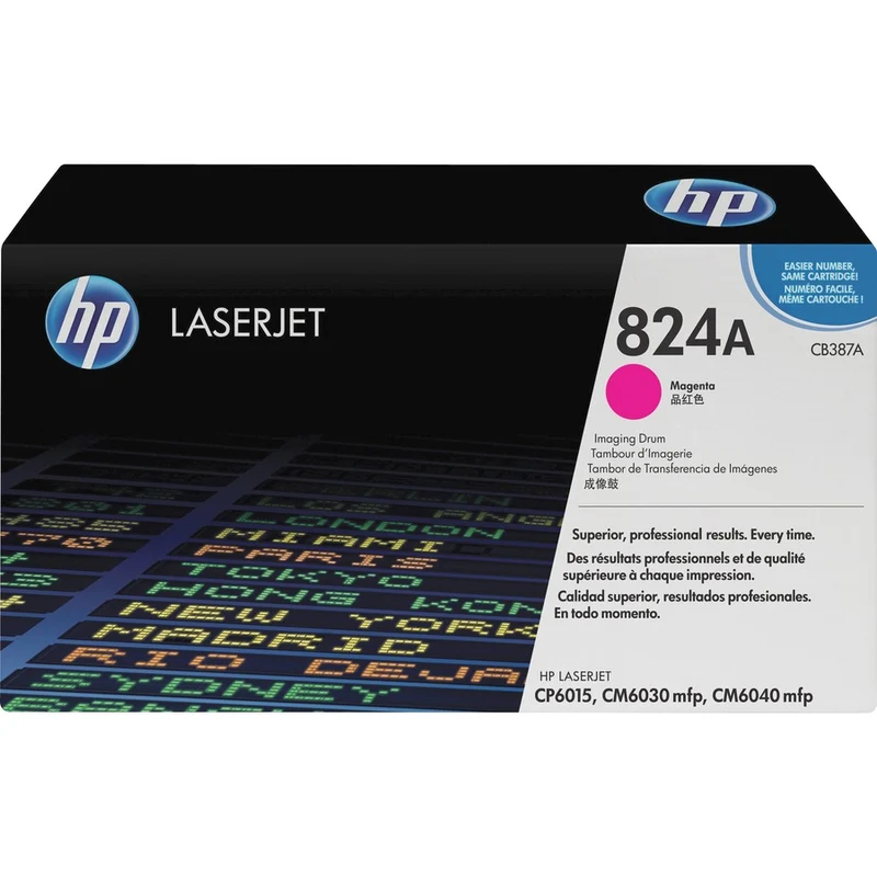 Tambour d'image LaserJet d'origine magenta HP 824A (CB387A) - Pack unique CB387A