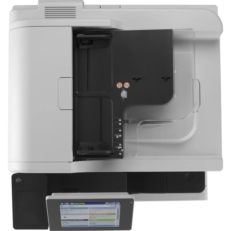 Imprimante multifonction laser HP LaserJet M725F-Monochrome-Copieur/Fax/Scanner-41 ppm Impression monochrome-1200x1200 Impression-Impression recto verso automatique-200000 pages mensuellement-1600 feuilles Entrée-600 Numérisation optique-Gigabit Ethernet Ethernet CF067A#BGJ