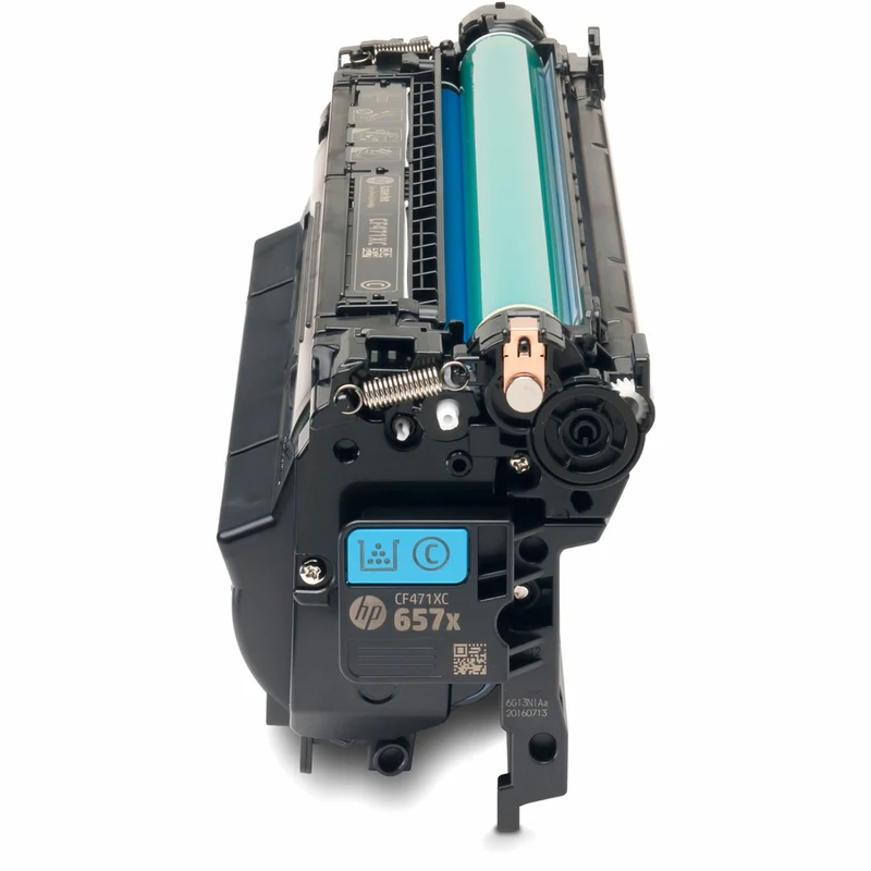 Cartouche de toner laser HP 657X (CF471X) d'origine à haut rendement - Cyan - 1 de chaque CF471X
