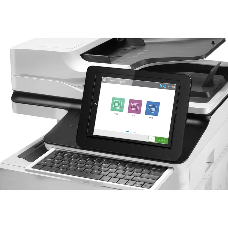 Imprimante multifonction laser HP LaserJet M634h - Monochrome - Copieur/Scanner - Impression monochrome 52 ppm - Impression 1200 x 1200 - Impression recto verso automatique - 300000 650 pages par mois - 600 feuilles - Entrée - Scanner couleur - 7 Numérisation optique - Gigabit Ethernet 95PSXNUMXA#BGJ