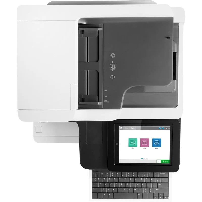 Imprimante multifonction laser HP LaserJet M634h - Monochrome - Copieur/Scanner - Impression monochrome 52 ppm - Impression 1200 x 1200 - Impression recto verso automatique - 300000 650 pages par mois - 600 feuilles - Entrée - Scanner couleur - 7 Numérisation optique - Gigabit Ethernet 95PSXNUMXA#BGJ
