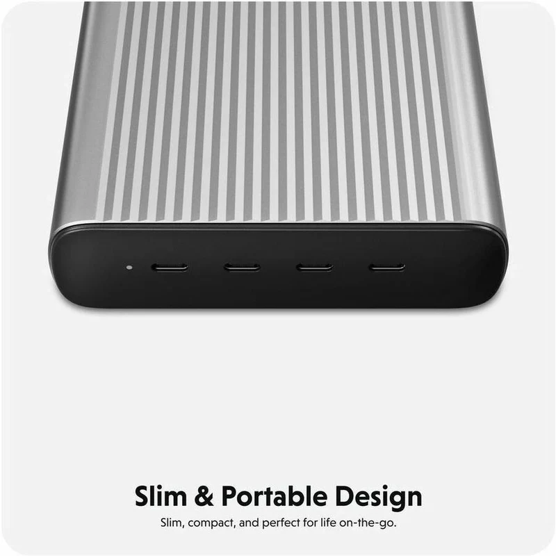Station de charge USB-C Hyper 245 W GaN (pour ordinateur de bureau) HJGAN245-US