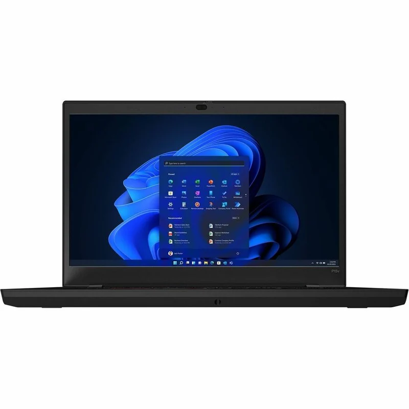 Station de travail mobile Lenovo ThinkPad P15v Gen 3 21EM004BCA 15.6" - Full HD - AMD Ryzen 7 PRO 6850H - 32 Go - SSD 1 To - Clavier français - Noir 21EM004BCA