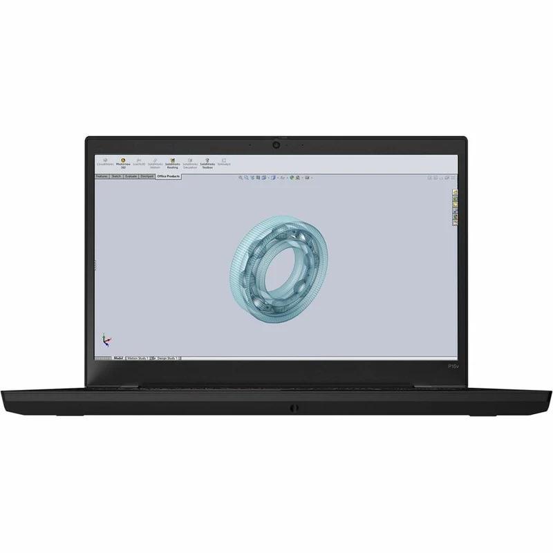 Station de travail mobile Lenovo ThinkPad P15v Gen 3 21EM004BCA 15.6" - Full HD - AMD Ryzen 7 PRO 6850H - 32 Go - SSD 1 To - Clavier français - Noir 21EM004BCA
