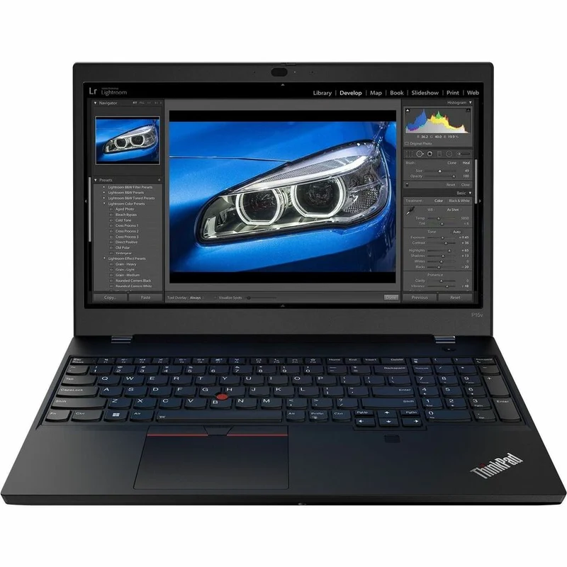 Station de travail mobile Lenovo ThinkPad P15v Gen 3 21EM004BCA 15.6" - Full HD - AMD Ryzen 7 PRO 6850H - 32 Go - SSD 1 To - Clavier français - Noir 21EM004BCA