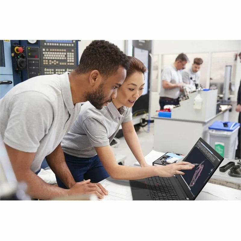 Station de travail mobile Lenovo ThinkPad P15v Gen 3 21EM004BCA 15.6" - Full HD - AMD Ryzen 7 PRO 6850H - 32 Go - SSD 1 To - Clavier français - Noir 21EM004BCA