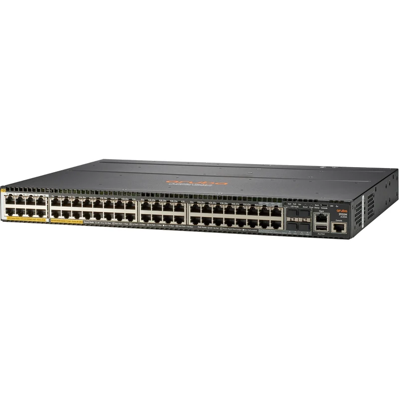 Commutateur HPE 2930M 40G 8 ports HPE Smart Rate PoE+ à 1 emplacement JL323A