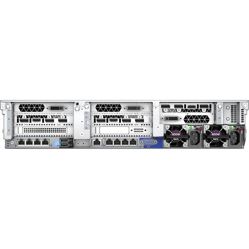 Serveur rack HPE ProLiant DL380 G10 2U - 1 x Intel Xeon Silver 4208 2.10 GHz - 32 Go de RAM - Serial ATA/600, contrôleur SAS 12 Gb/s P20172-B21
