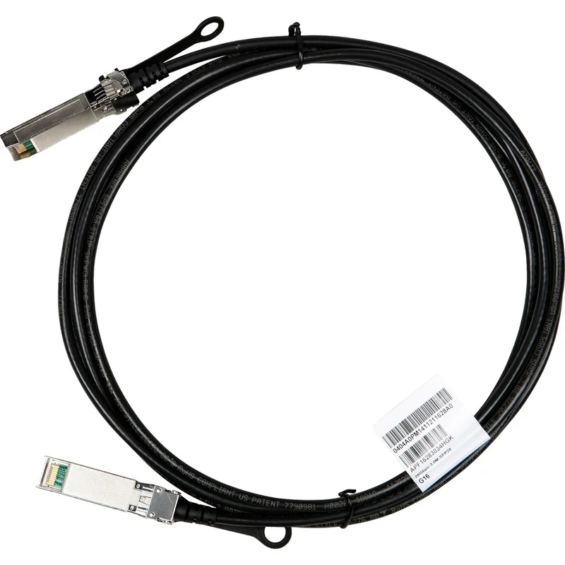 Câble en cuivre à connexion directe HPE X240 25G SFP28 vers SFP28 3 m JL295A