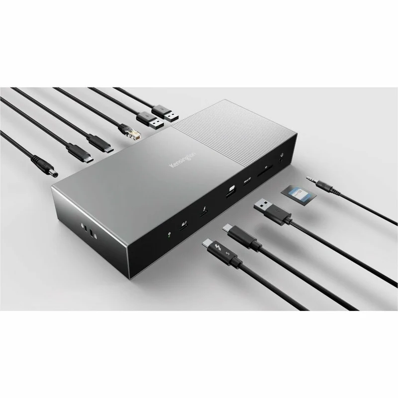 Station d'accueil Kensington SD5000T5 EQ Thunderbolt 5 Triple 4K avec alimentation 140 W - Windows/macOS K35201NA
