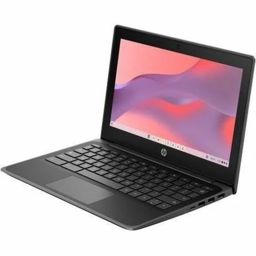 Chromebook robuste HP Fortis G10 11.6" - HD - Intel N-Series N100 - 4 Go - Mémoire flash 32 Go - Clavier bilingue - Jack Black 9R3B2UT#ABL