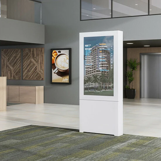 Kiosque sur pied Chief Impact - Portrait 43" Noir LF43UBP