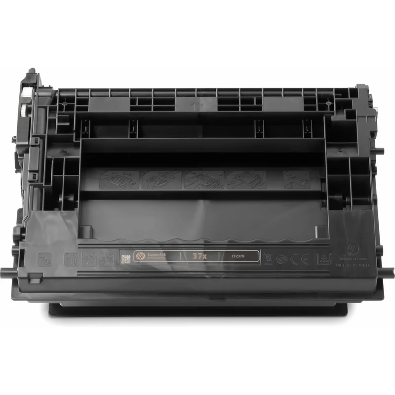 Cartouche de toner laser HP 37X (CF237X) d'origine à haut rendement - Noir - 1 pièce CF237X