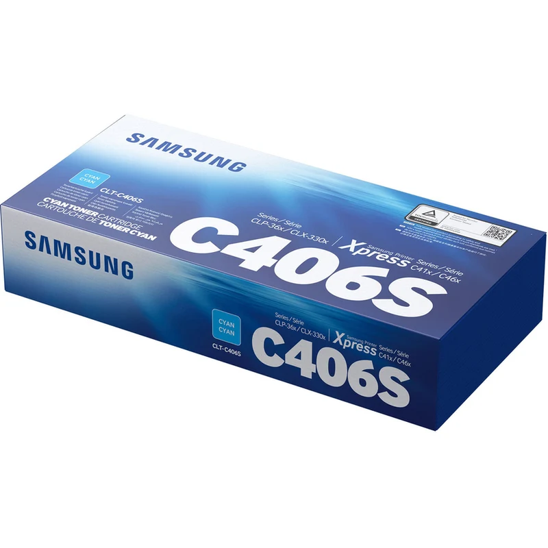 Cartouche de toner laser HP CLT-C406S - Pack cyan ST988A