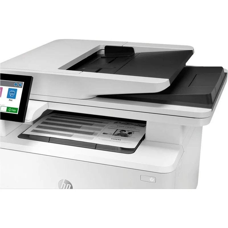 Imprimante multifonction laser HP LaserJet M430f-Monochrome-Copieur/Fax/Scanner-42 ppm Impression monochrome-1200x1200 Impression-Impression recto verso automatique-100000 pages mensuellement-350 feuilles Entrée-Scanner couleur-600 Scan optique-Fax monochrome-Gigabit Ethernet 3PZ55A#BGJ