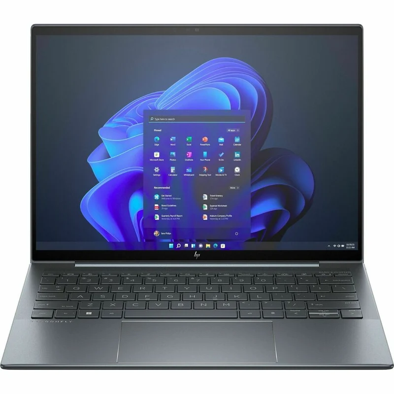 Ordinateur portable HP à écran tactile 13.5" - WUXGA+ - Intel Core i5 13e génération i5-1345U - Plateforme Intel Evo - 16 Go - SSD 512 Go - Clavier anglais - Bleu ardoise 878F8UT#ABA