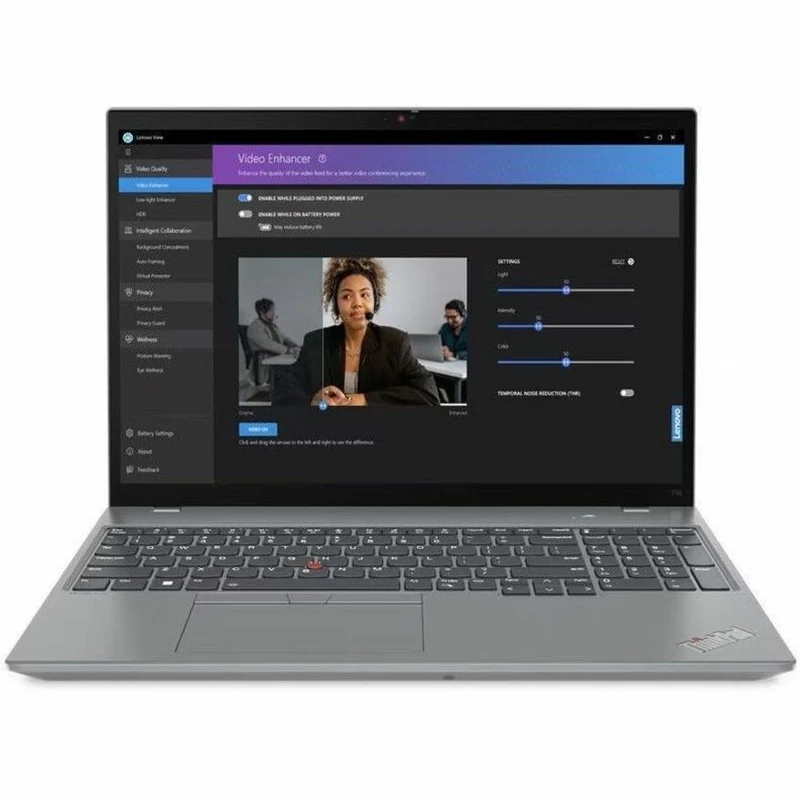 Ordinateur portable Lenovo ThinkPad T16 Gen 2 21K7003SCA 16" à écran tactile - WUXGA - AMD Ryzen 7 PRO 7840U - 32 Go - SSD 1 To - Clavier français - Gris orage 21K7003SCA