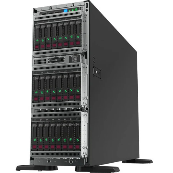 Serveur tour HPE ProLiant ML350 G10 4U - 1 x Intel Xeon Silver 4208 2.10 GHz - 16 Go RAM - Contrôleur SAS 12 Gbit/s P11050-001