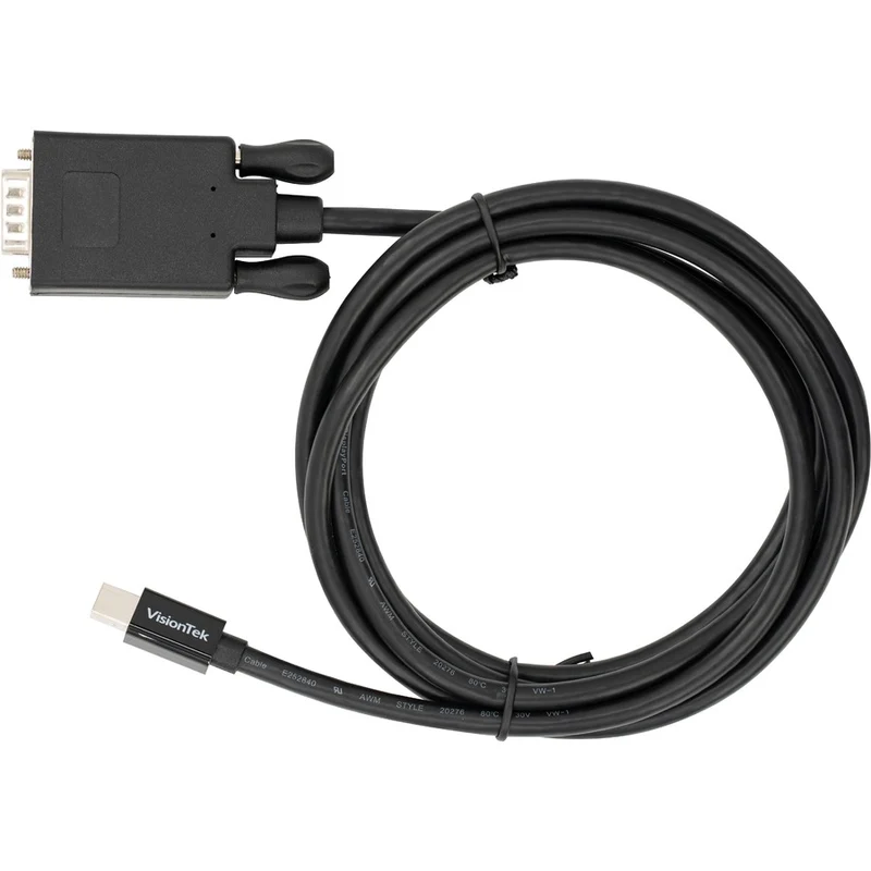 Câble actif VisionTek Mini DisplayPort vers VGA de 2 mètres (M/M) 901217