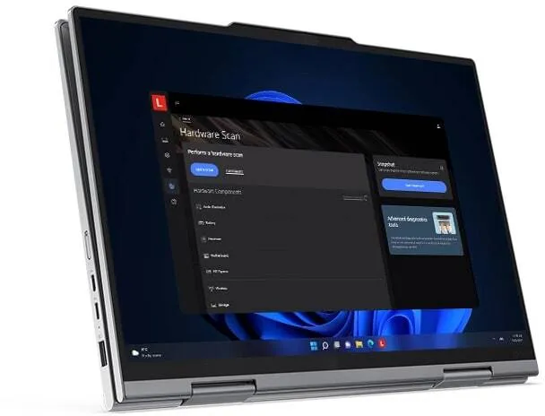 Lenovo ThinkPad X1 Gen 9 21KE005TCA Ordinateur portable convertible 14 en 2 à écran tactile 1" - WUXGA - Intel Core Ultra 7 155U - Plateforme Intel Evo - 32 Go - SSD 512 Go - Clavier français - Gris 21KE005TCA