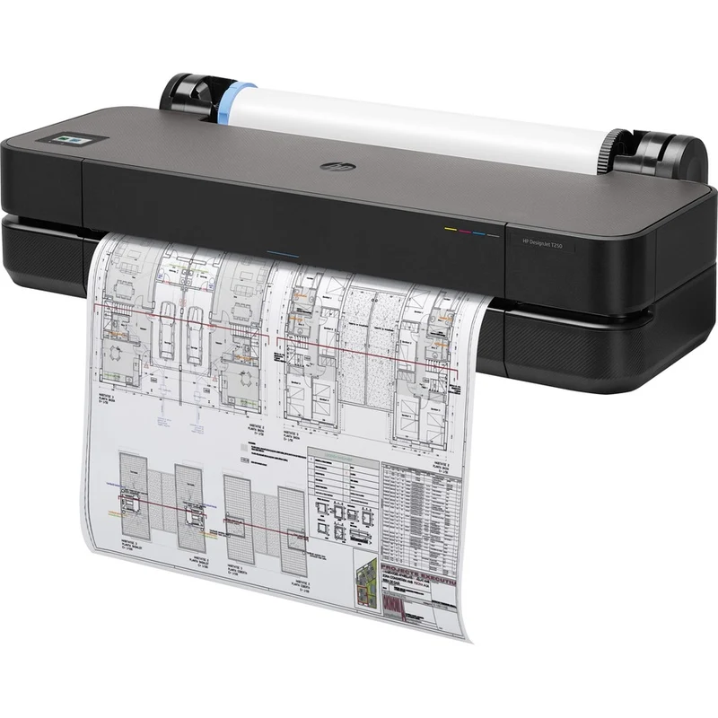 Imprimante grand format à jet d'encre HP Designjet T250 A1 - Largeur d'impression 24" - Couleur 5HB06H#B1K