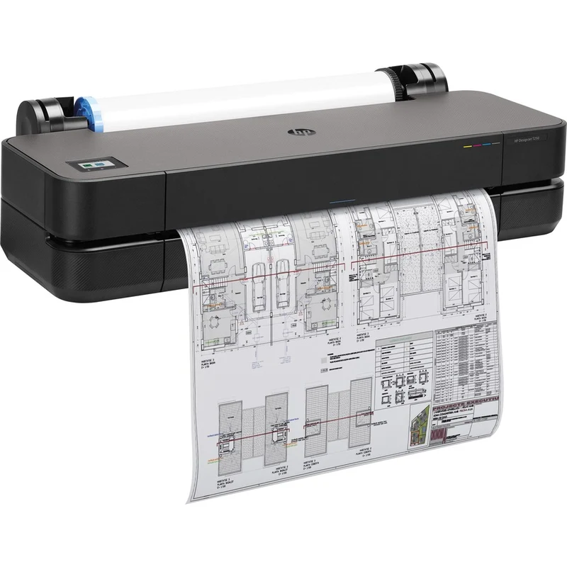 Imprimante grand format à jet d'encre HP Designjet T250 A1 - Largeur d'impression 24" - Couleur 5HB06H#B1K