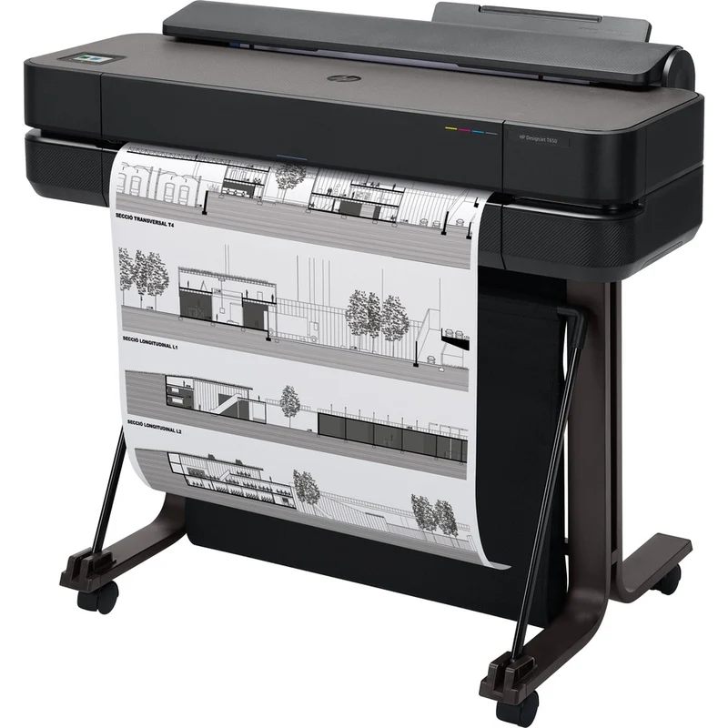Imprimante grand format à jet d'encre HP Designjet T650 A1 - Largeur d'impression 24" - Couleur 5HB08H#B1K