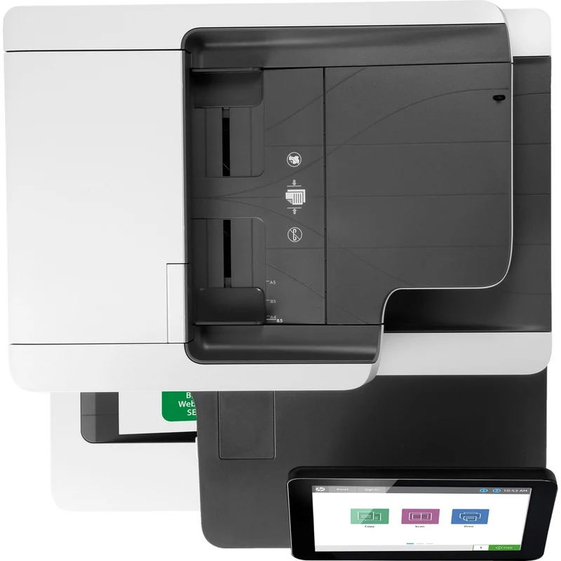 Imprimante multifonction laser HP LaserJet M578 M578dn-copieur/scanner couleur-40 ppm impression monochrome/couleur-impression 1200 x 1200-impression recto verso automatique-80000 pages par mois-650 feuilles entrée-scanner couleur-600 numérisation optique-Gigabit Ethernet 7ZU85A#BGJ