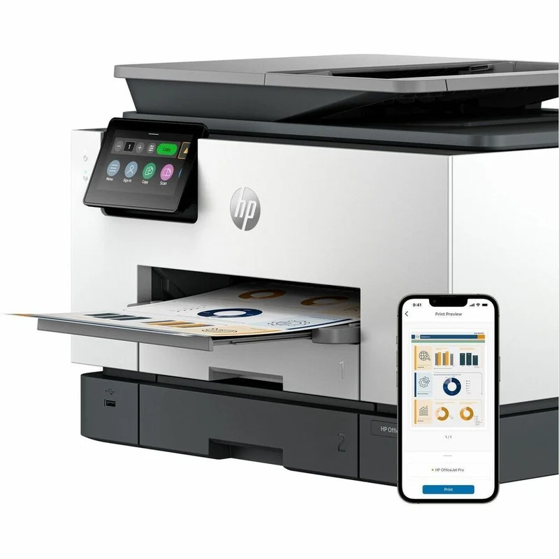 Imprimante tout-en-un HP OfficeJet Pro 9130b 4U555A#B1H