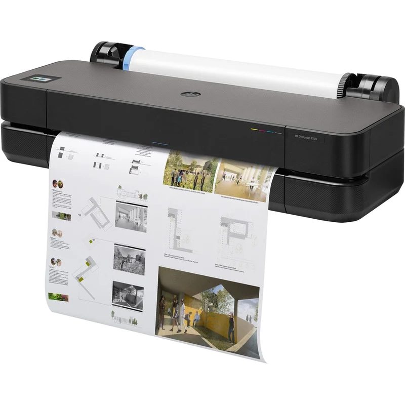 Imprimante grand format à jet d'encre HP Designjet T230 A1 - Largeur d'impression 24" - Couleur 5HB07H#B1K