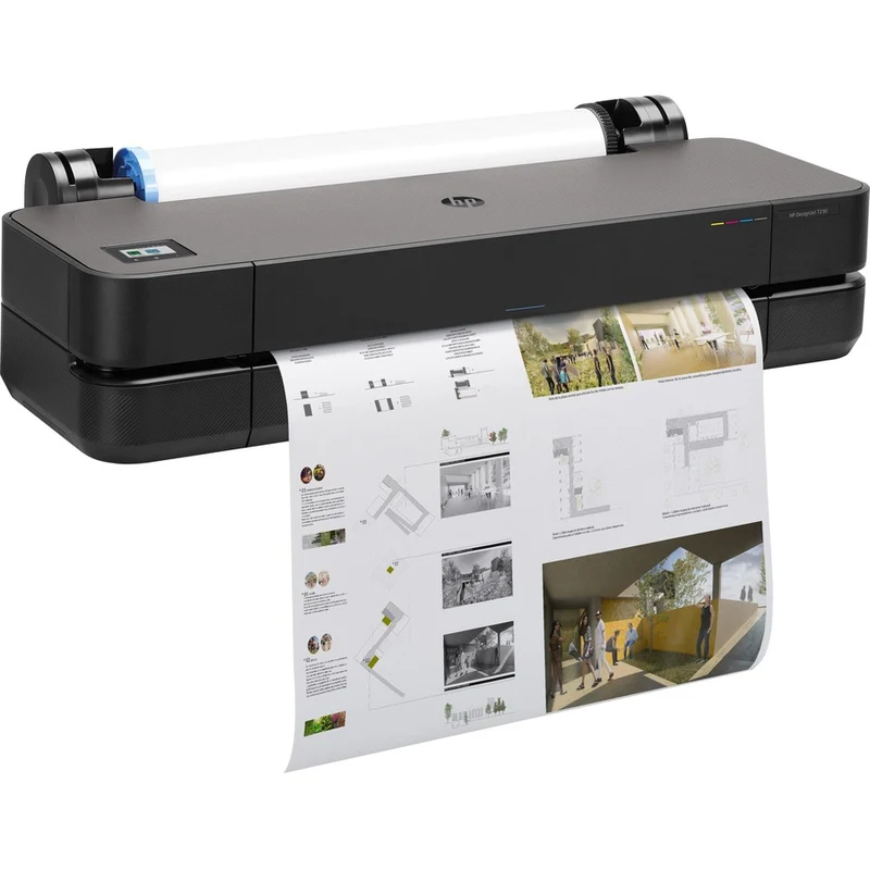 Imprimante grand format à jet d'encre HP Designjet T230 A1 - Largeur d'impression 24" - Couleur 5HB07H#B1K
