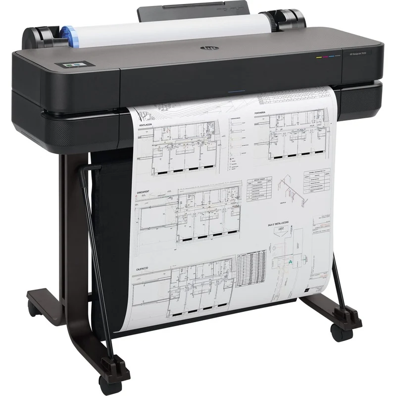 Imprimante grand format à jet d'encre HP Designjet T630 - Largeur d'impression 24" - Couleur 5HB09A#B1K