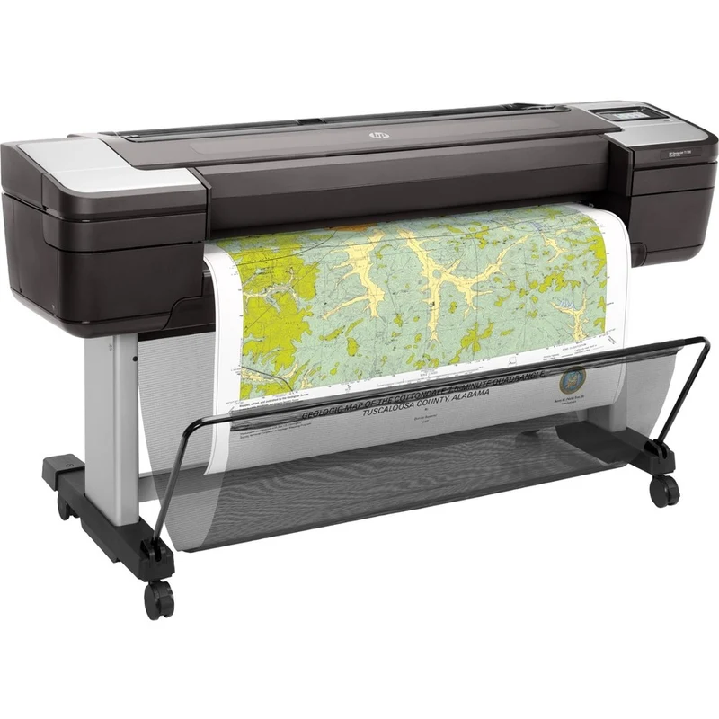 Imprimante grand format à jet d'encre PostScript HP Designjet T1700 - Largeur d'impression 44" - Couleur 1VD87A#B1K