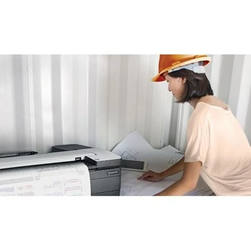 Imprimante grand format à jet d'encre PostScript HP Designjet T1700 - Largeur d'impression 44" - Couleur 1VD87A#B1K