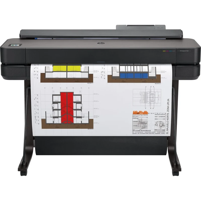 Imprimante grand format à jet d'encre HP Designjet T650 A1 - Largeur d'impression 36" - Couleur 5HB10H#B1K